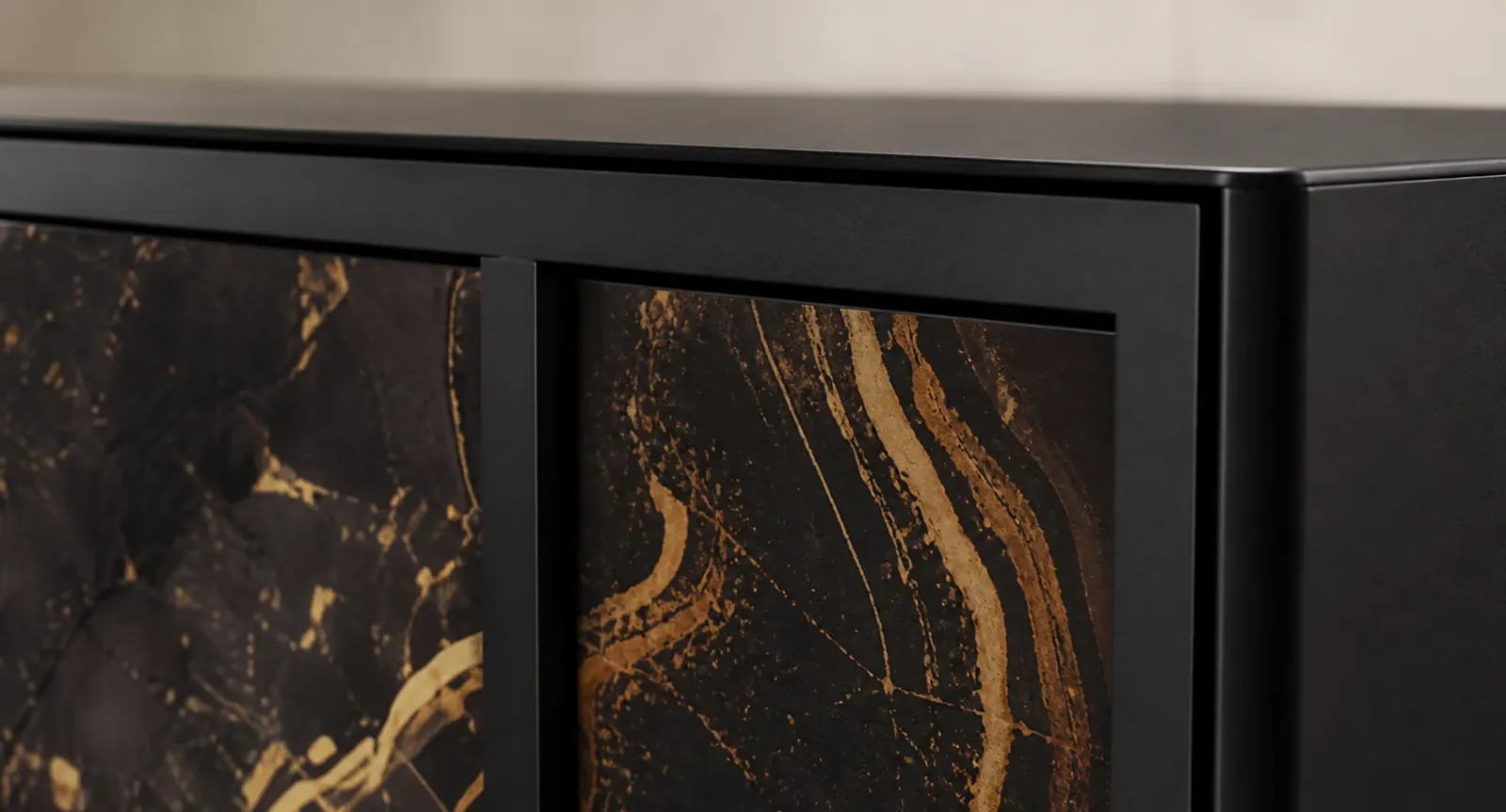 Pebble entryway cabinet construction detail